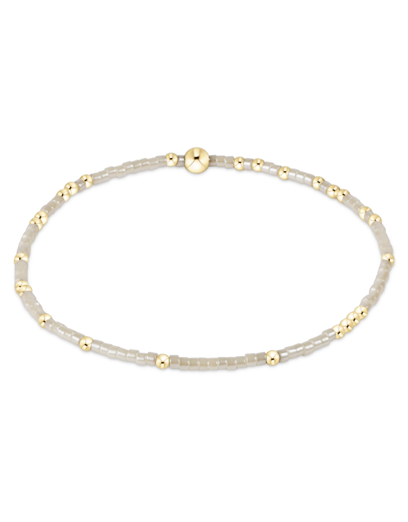 ENEWTON DESIGN Hope Unwritten Bracelet in Milkshake/Gold