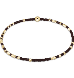 ENEWTON DESIGN Hope Unwritten Bracelet in Chocolate/Gold