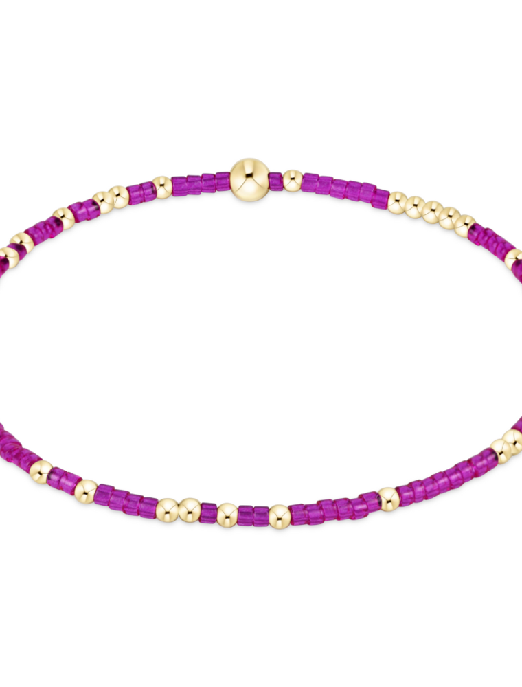 ENEWTON DESIGN Hope Unwritten Bracelet in Fuchsia/Gold