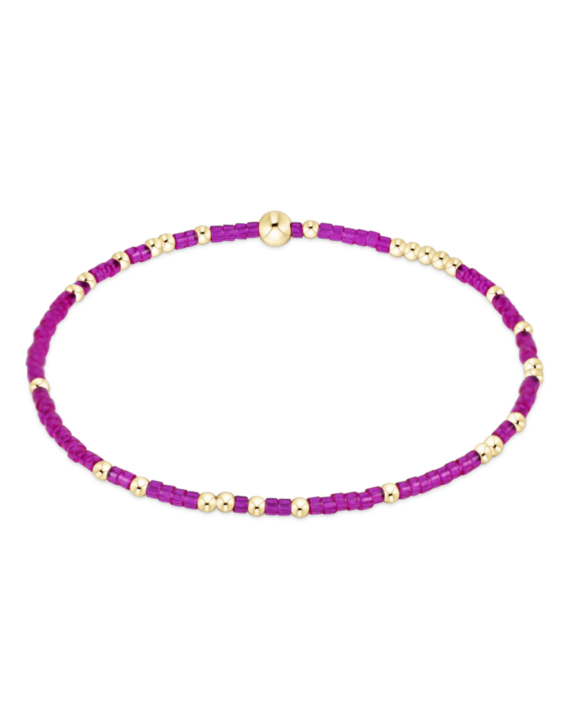 ENEWTON DESIGN Hope Unwritten Bracelet in Fuchsia/Gold