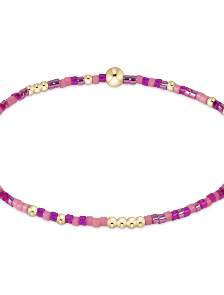ENEWTON DESIGN Hope Unwritten Bracelet in Back To The Fuchsia/Gold
