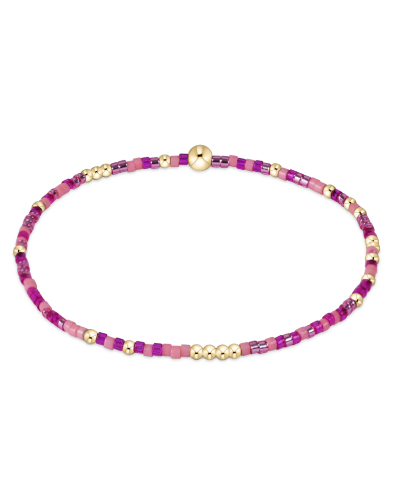 ENEWTON DESIGN Hope Unwritten Bracelet in Back To The Fuchsia/Gold