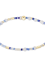 ENEWTON DESIGN Hope Unwritten Bracelet in Is A Smurf's Butt Blue?/Gold