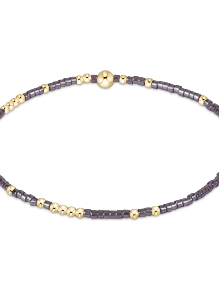 ENEWTON DESIGN Hope Unwritten Bracelet in Taupe With A Twist/Gold