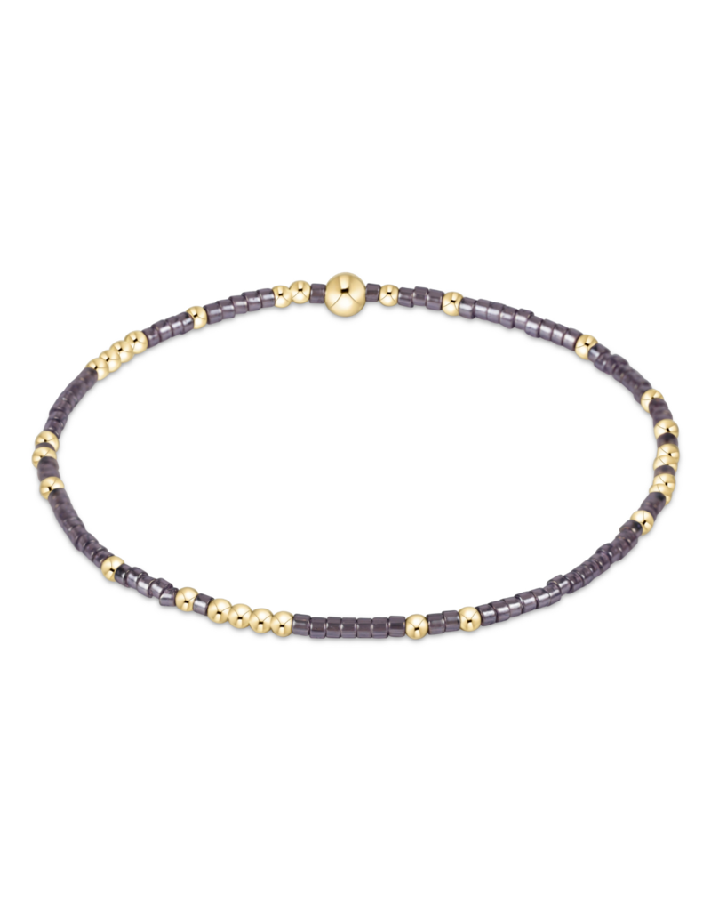 ENEWTON DESIGN Hope Unwritten Bracelet in Taupe With A Twist/Gold