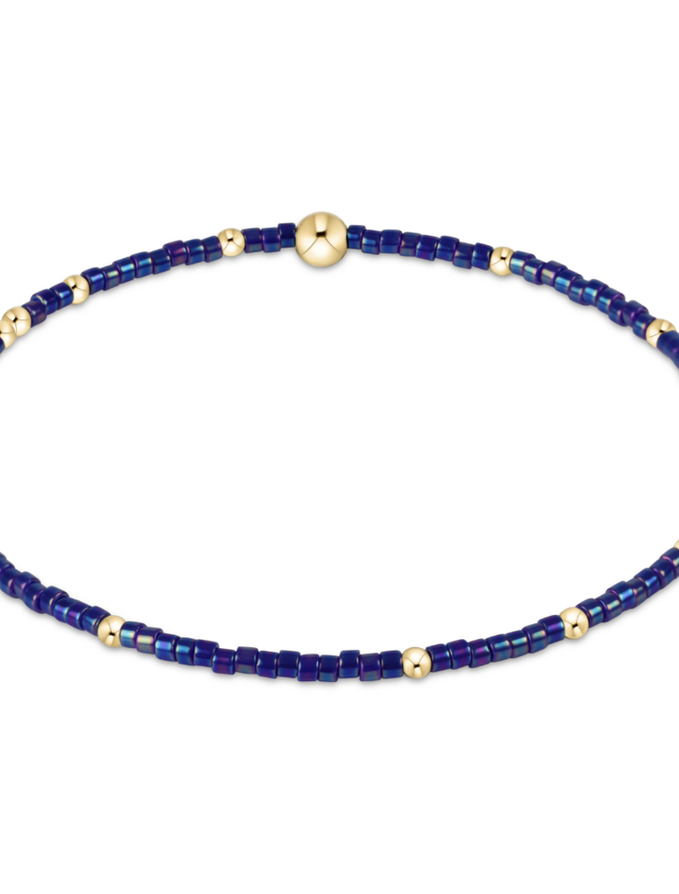 ENEWTON DESIGN Hope Unwritten Bracelet in Blue Metallic/Gold