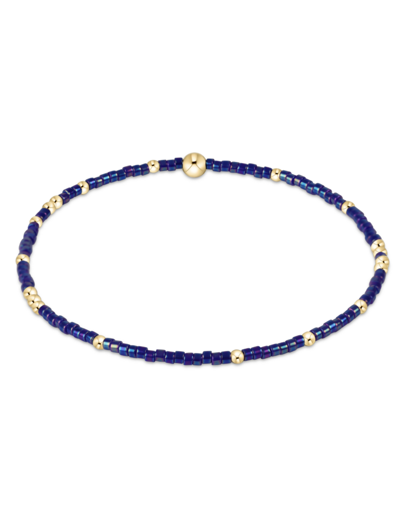 ENEWTON DESIGN Hope Unwritten Bracelet in Blue Metallic/Gold