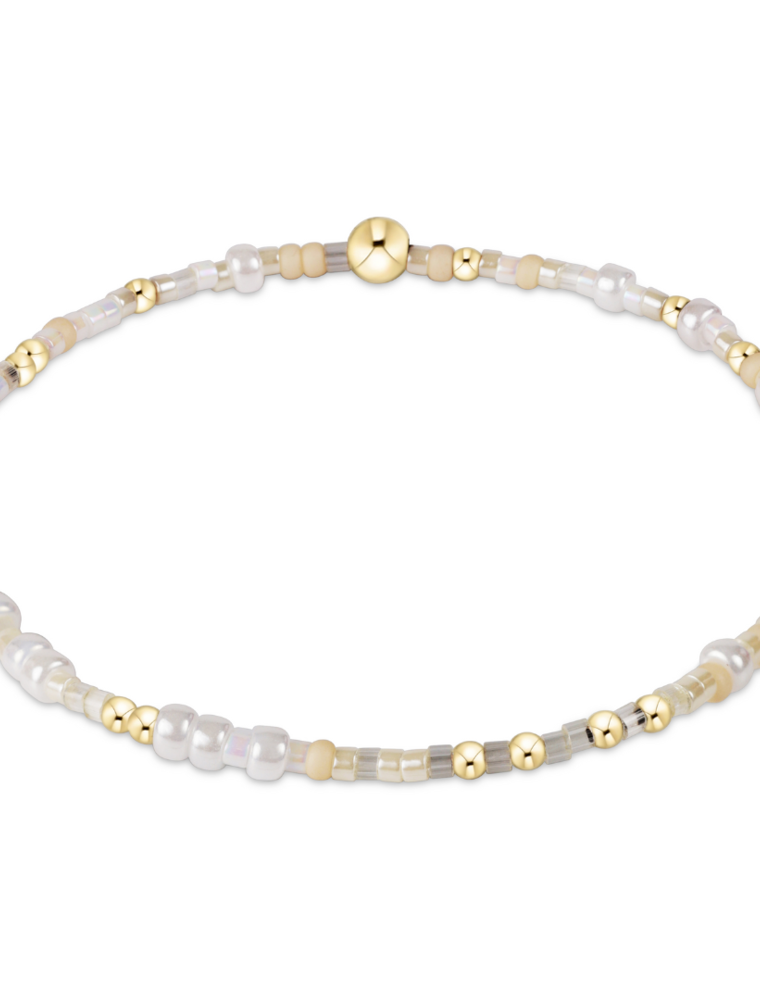 ENEWTON DESIGN Hope Unwritten Bracelet in Oh Snow You Didn't!/Gold