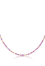 ENEWTON DESIGN Hope Unwritten 15" Choker Necklace in Back To The Fuchsia/Gold