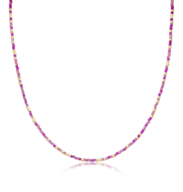 ENEWTON DESIGN Hope Unwritten 15" Choker Necklace in Back To The Fuchsia/Gold