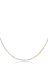 ENEWTON DESIGN Hope Unwritten 15" Choker Necklace in Oh Snow You Didn't!/Gold