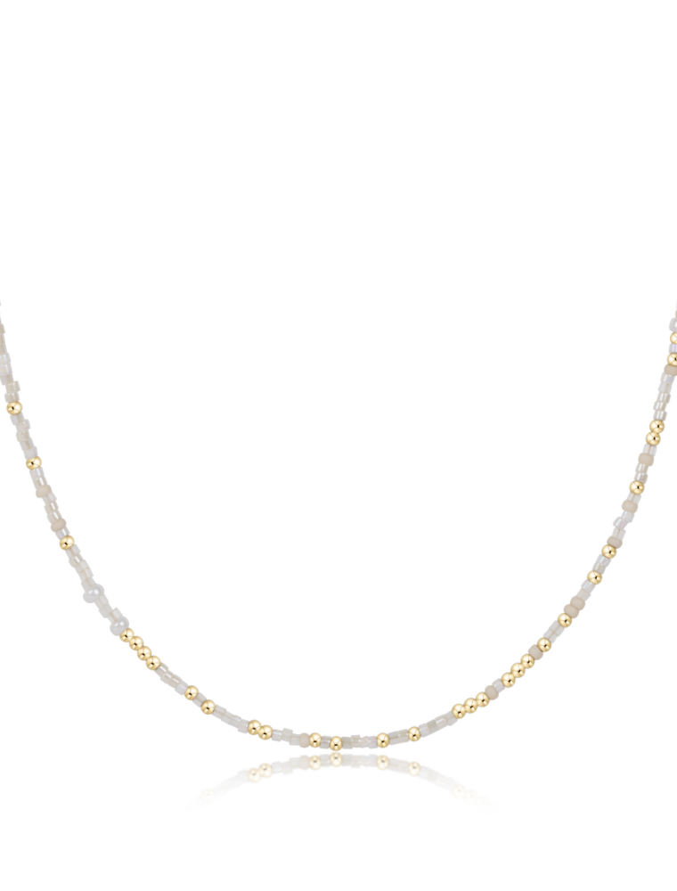ENEWTON DESIGN Hope Unwritten 15" Choker Necklace in Oh Snow You Didn't!/Gold