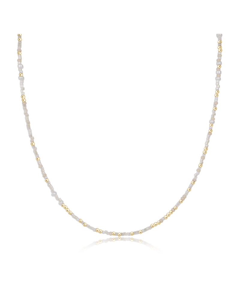 ENEWTON DESIGN Hope Unwritten 15" Choker Necklace in Oh Snow You Didn't!/Gold