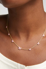 KENDRA SCOTT DESIGN Lillia Butterfly Gold Enamel Strand Necklace