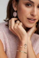 KENDRA SCOTT DESIGN Lillia Butterfly Gold Enamel Delicate Chain Bracelet