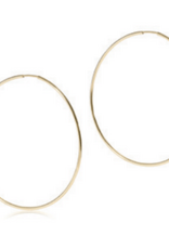 ENEWTON DESIGN Endless 2" Hoop Earrings in Gold