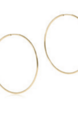 ENEWTON DESIGN Endless 1.25" Hoop Earrings in Gold