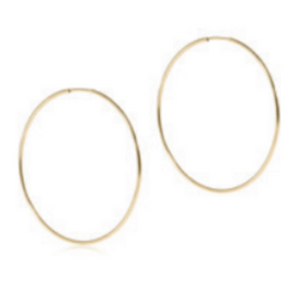 ENEWTON DESIGN Endless 1.25" Hoop Earrings in Gold