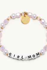 LITTLE WORDS PROJECT Girl Mom Bracelet - Blush Elegance