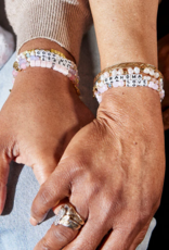 LITTLE WORDS PROJECT Grandma Bracelet - Peachy Love