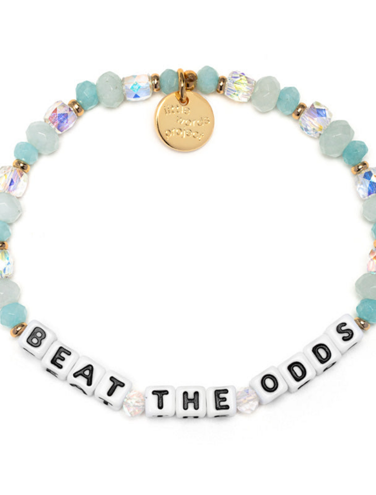 LITTLE WORDS PROJECT Beat The Odds Bracelet in Adriana's Armor