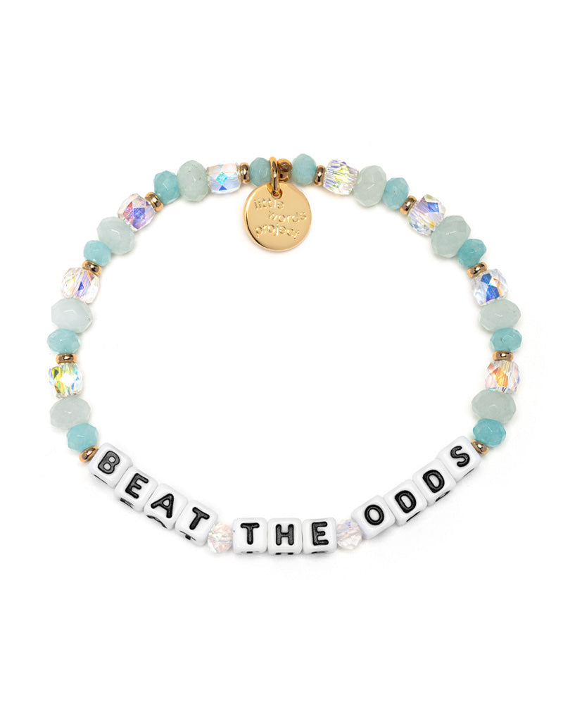 LITTLE WORDS PROJECT Beat The Odds Bracelet in Adriana's Armor