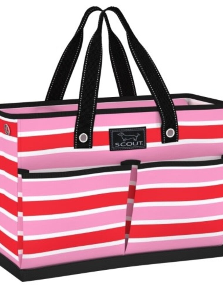SCOUT The Ben Pocket Tote Bag in Candy Striper