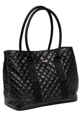 SCOUT Miss Manors Tote Bag in Black Quilted