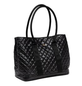 SCOUT Miss Manors Tote Bag in Black Quilted