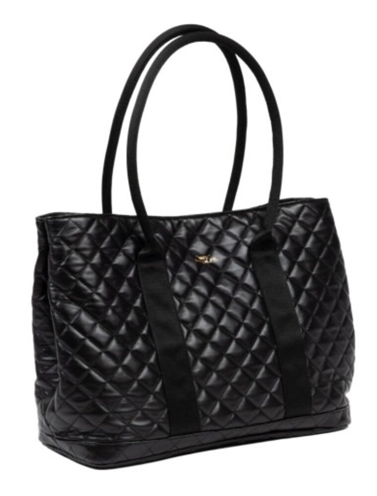 SCOUT Miss Manors Tote Bag in Black Quilted