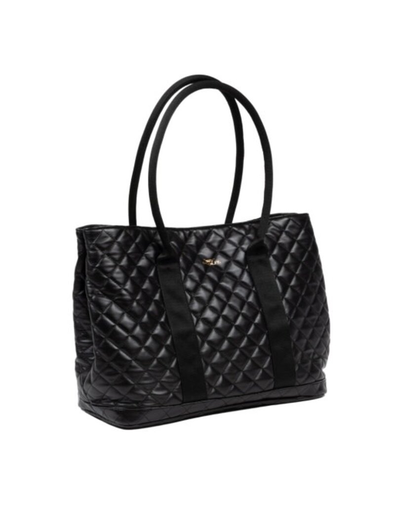SCOUT Miss Manors Tote Bag in Black Quilted