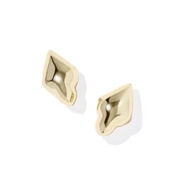 KENDRA SCOTT DESIGN Adeline Gold Metal Stud Earrings