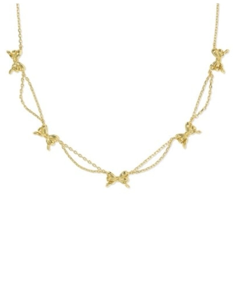 KENDRA SCOTT DESIGN Bow Strand Necklace in Gold