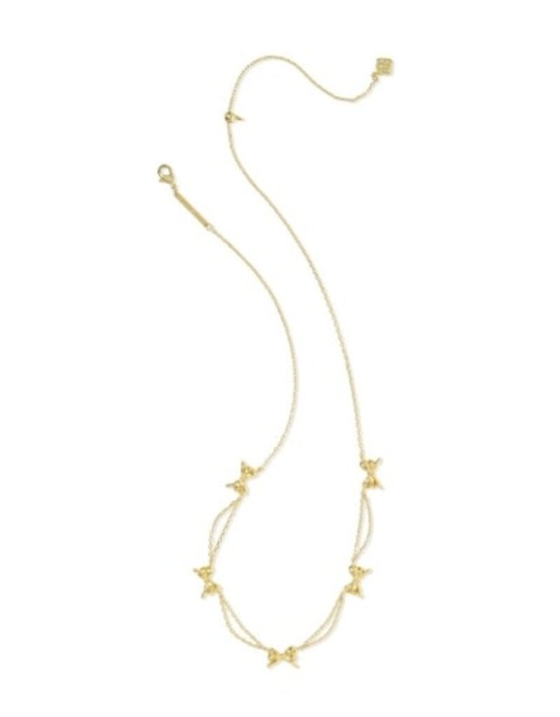 KENDRA SCOTT DESIGN Bow Strand Necklace in Gold