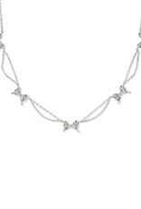 KENDRA SCOTT DESIGN Bow Strand Necklace in Silver