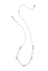 KENDRA SCOTT DESIGN Bow Strand Necklace in Silver