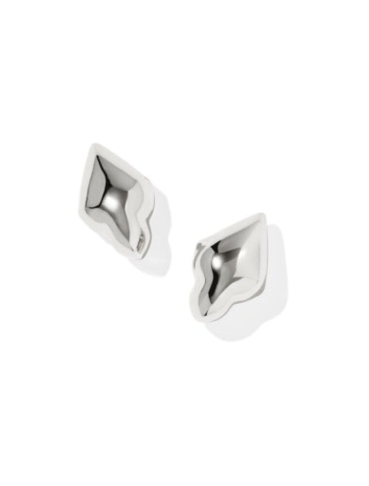 KENDRA SCOTT DESIGN Adeline Silver Metal Stud Earrings