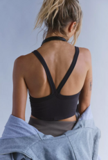 FREE PEOPLE MOVEMENT All Clear Solid Cami in Chocolate