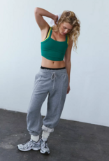 FREE PEOPLE MOVEMENT All Clear Solid Cami in Green Glow