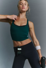 FREE PEOPLE MOVEMENT All Clear Solid Cami in Evergreen