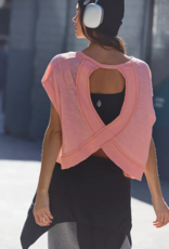 FREE PEOPLE MOVEMENT My Time Tee in Fruit Punch