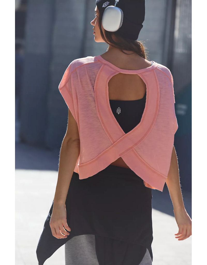 FREE PEOPLE MOVEMENT My Time Tee in Fruit Punch