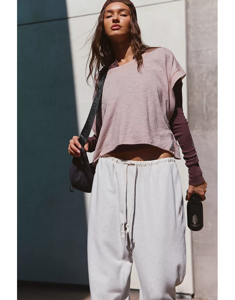 FREE PEOPLE MOVEMENT My Time Tee in Sandy