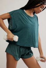 FREE PEOPLE MOVEMENT My Time Tee in Evergreen