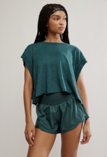 FREE PEOPLE MOVEMENT My Time Tee in Evergreen