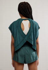 FREE PEOPLE MOVEMENT My Time Tee in Evergreen