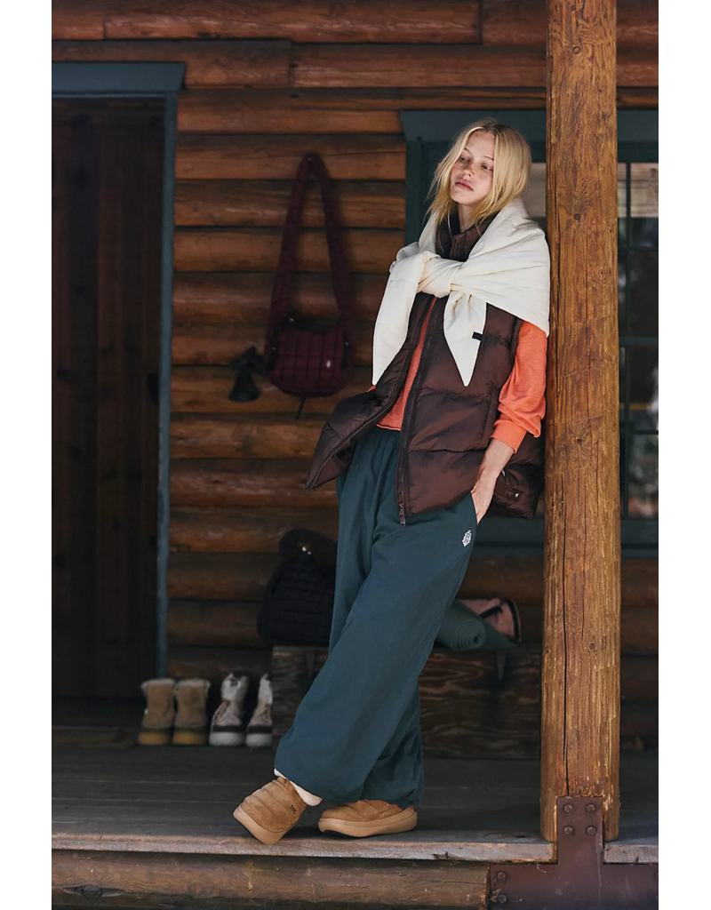 FREE PEOPLE MOVEMENT My Time Layer in Neon Coral