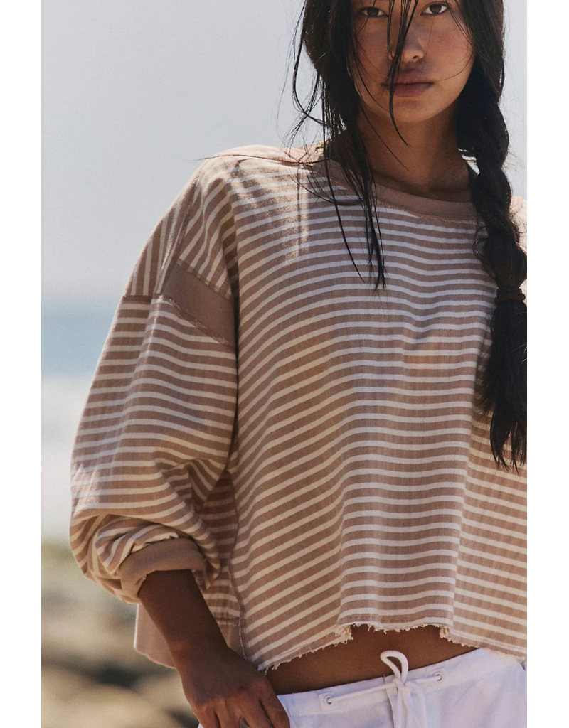 FREE PEOPLE MOVEMENT My Time Textured Layer in Sandy