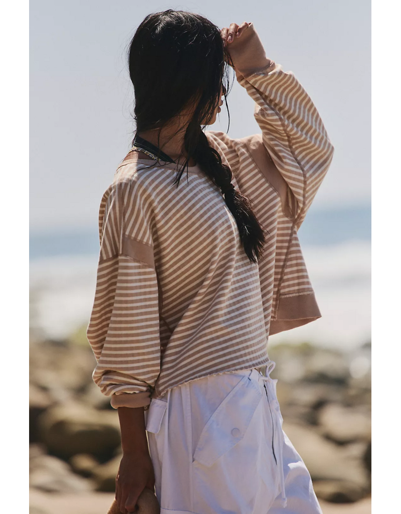 FREE PEOPLE MOVEMENT My Time Textured Layer in Sandy