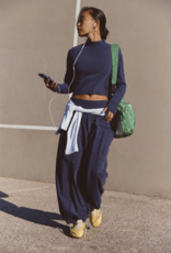 FREE PEOPLE MOVEMENT Up In The Air Set in Midnight Navy